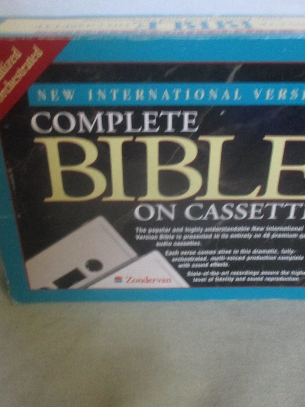 New International Version The Complete Bible On Cassette- 47 Cassettes Zondervan